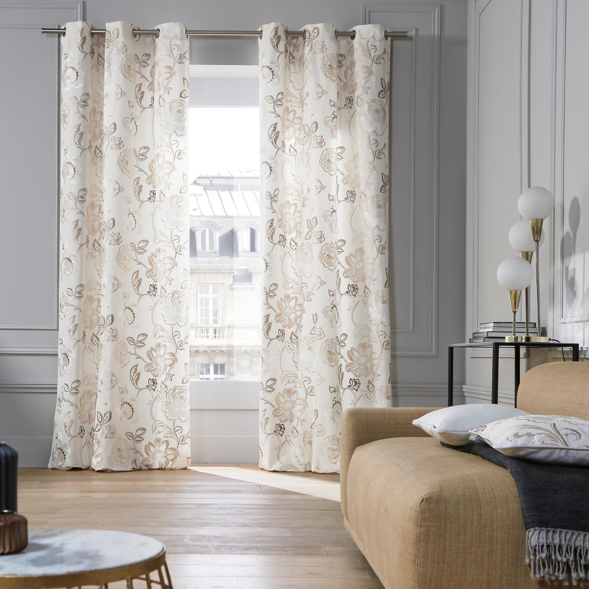 Rideau à oeillets MAGELLAN meringue