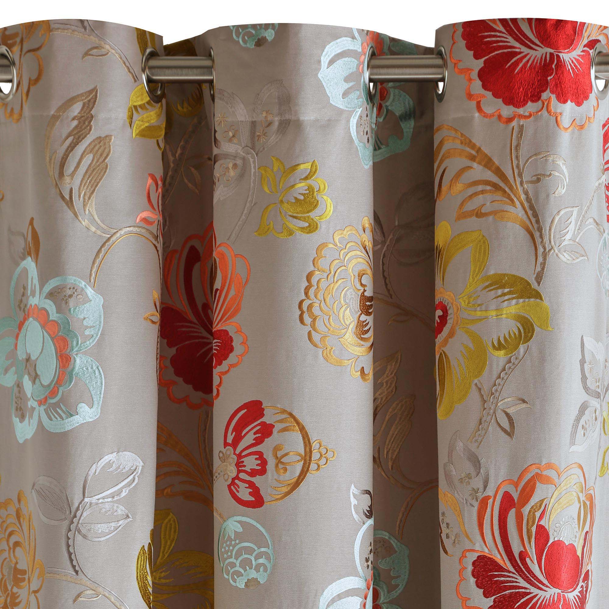 Rideau à oeillets MAGELLAN cendré