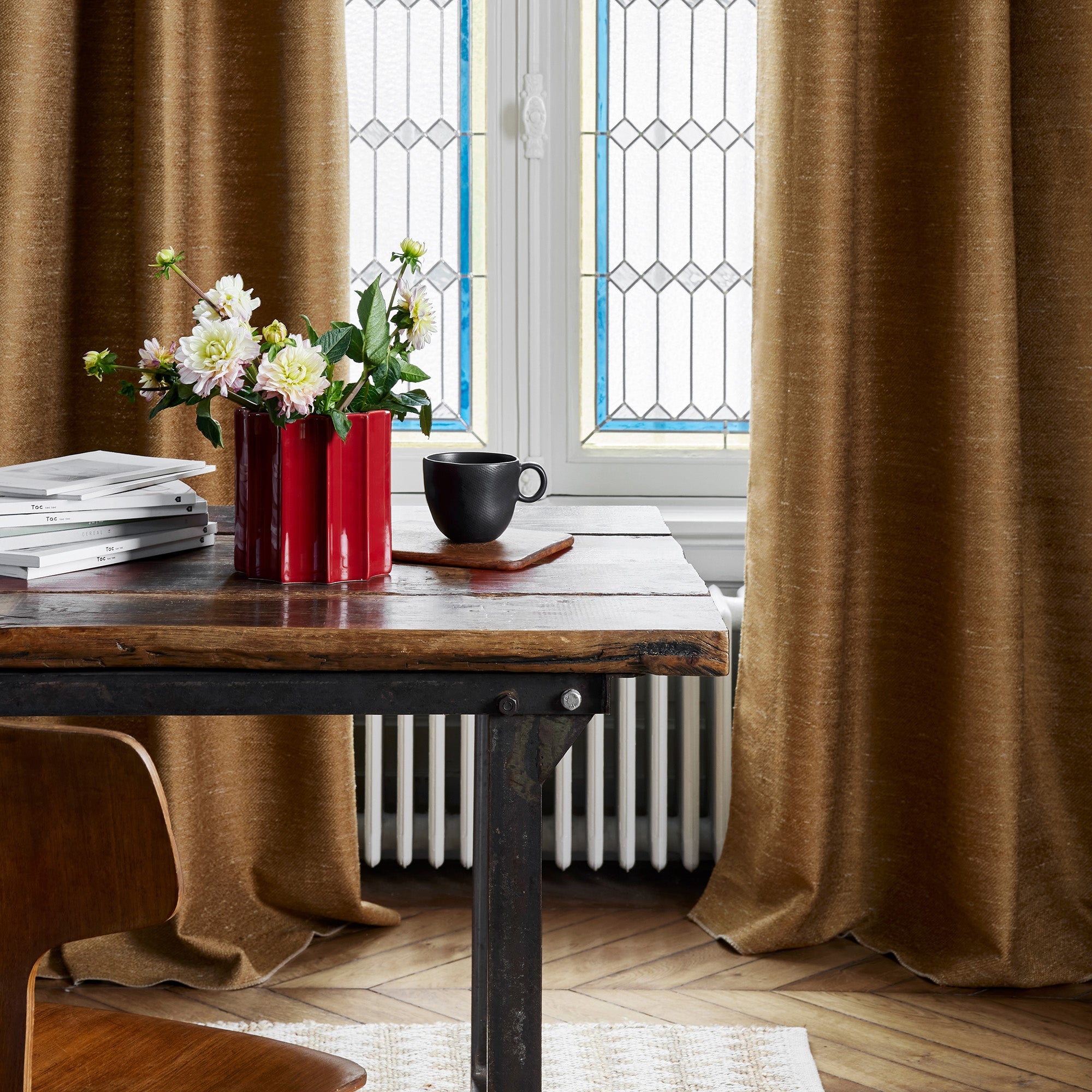 Rideau à oeillets ORSSO alezan