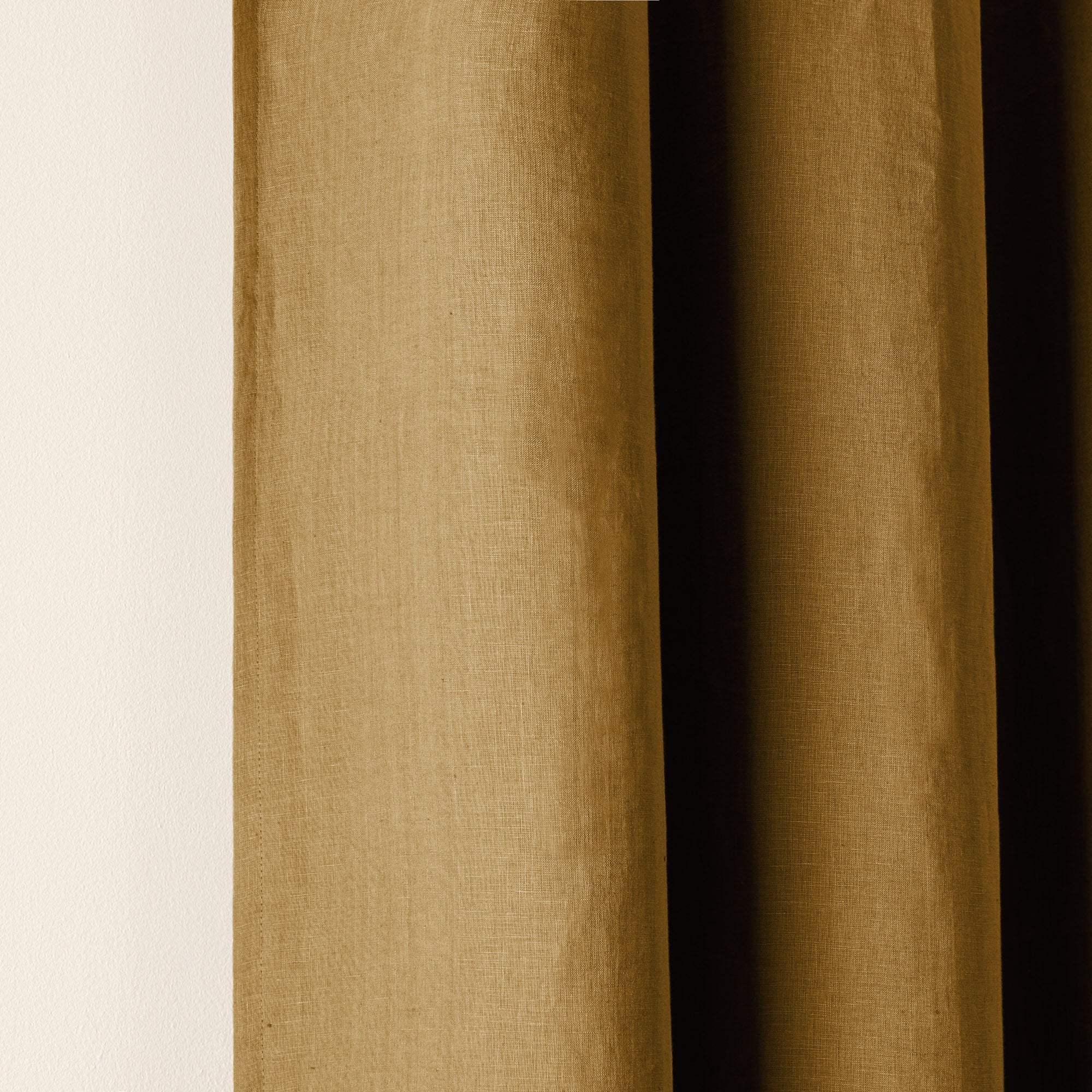 Rideau oeillets doublé occultant CARLINA bronze