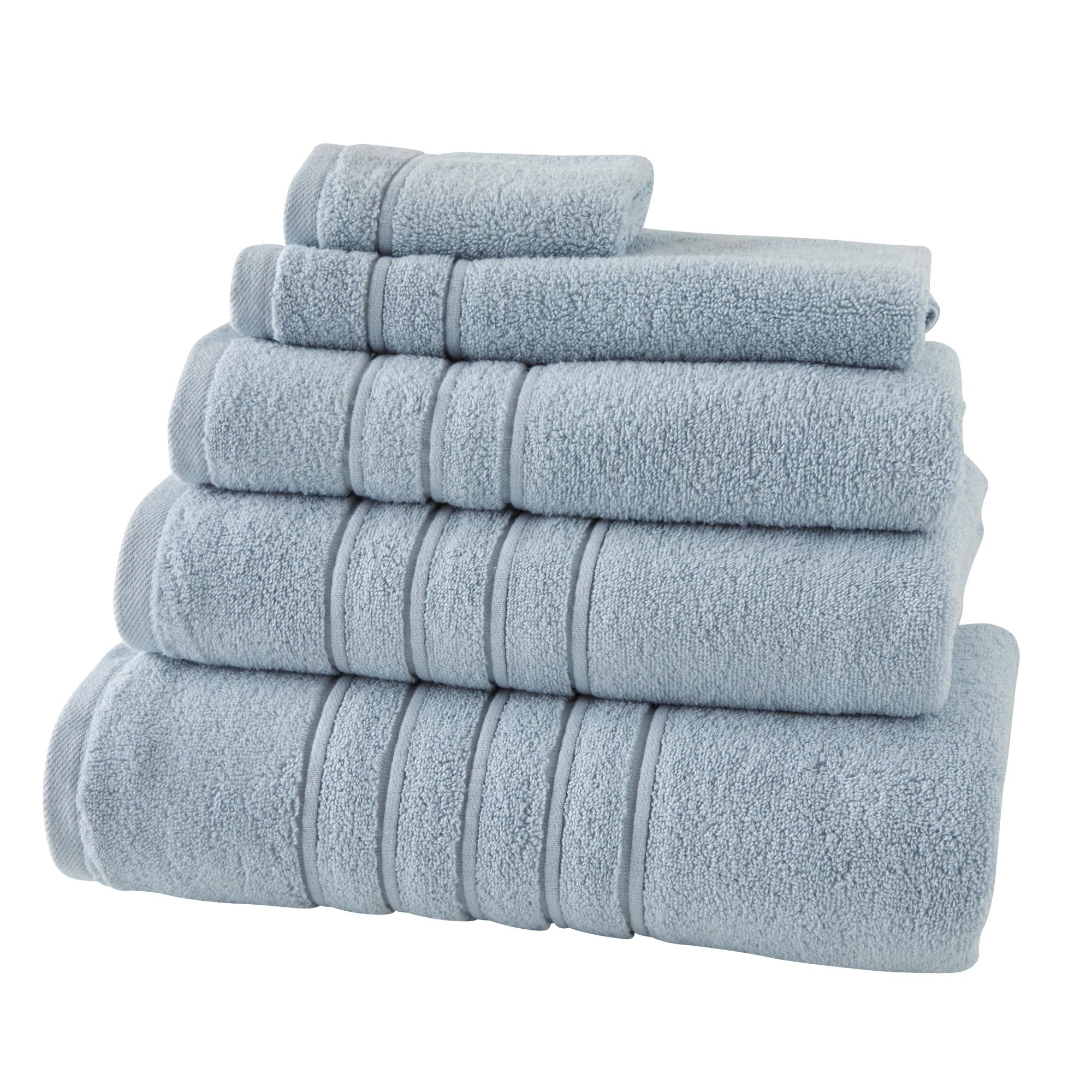 Serviette de toilette CAPRI gris perle