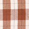 Set de table GREGORY brique et blanc cassé