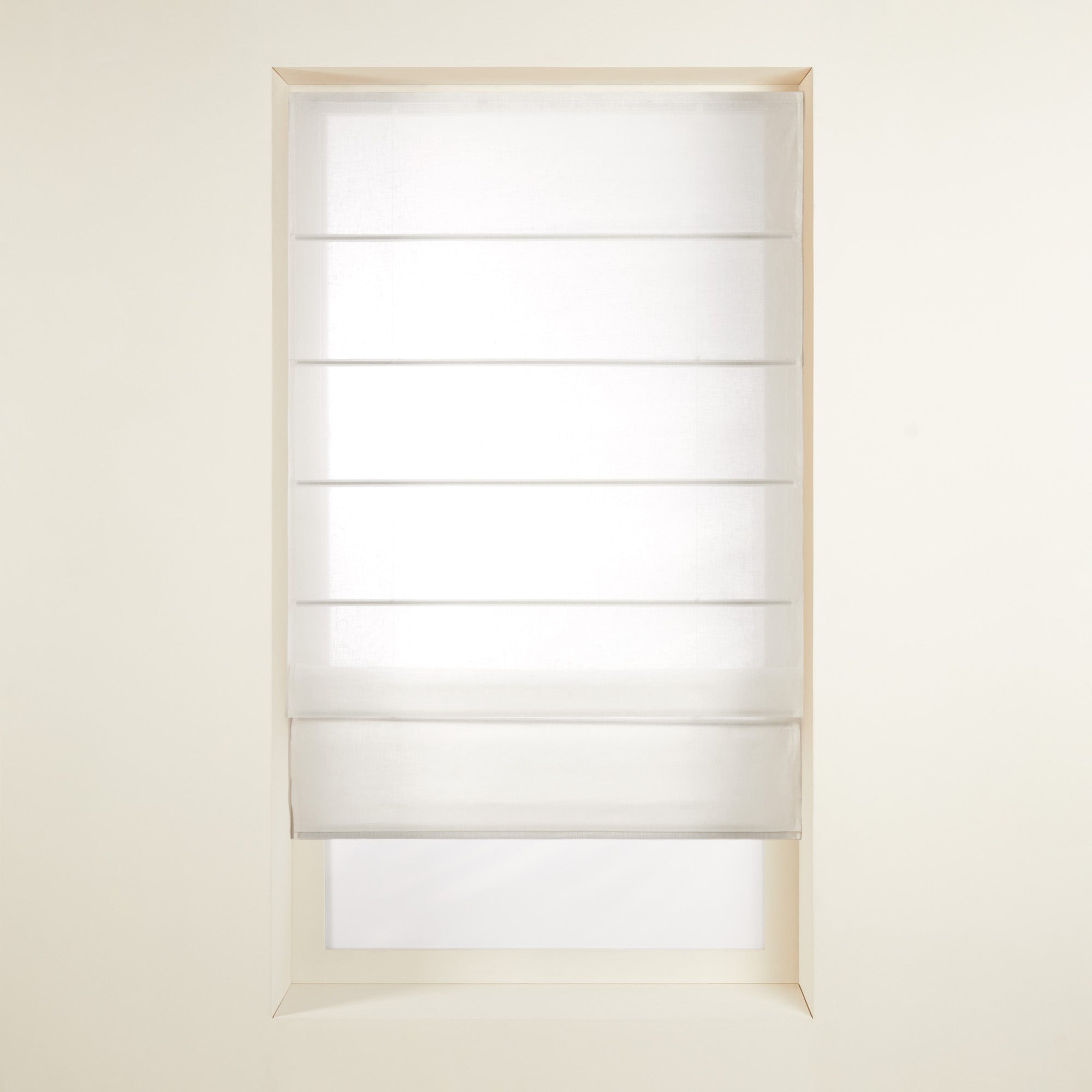 Store bateau CARLINA blanc pur