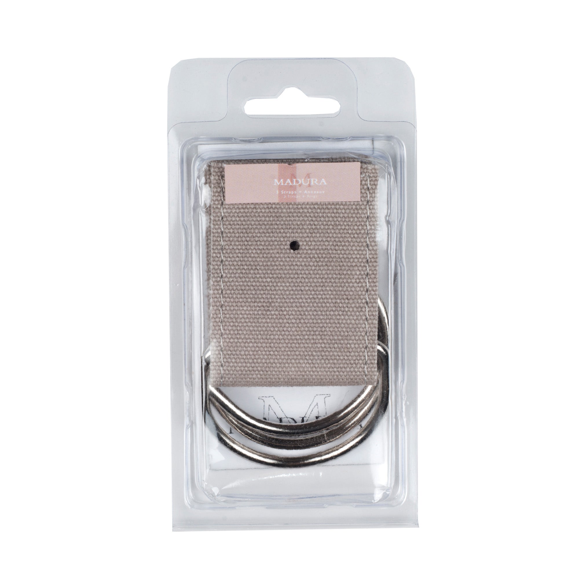 Strap demi-lune PAMPA gris clair