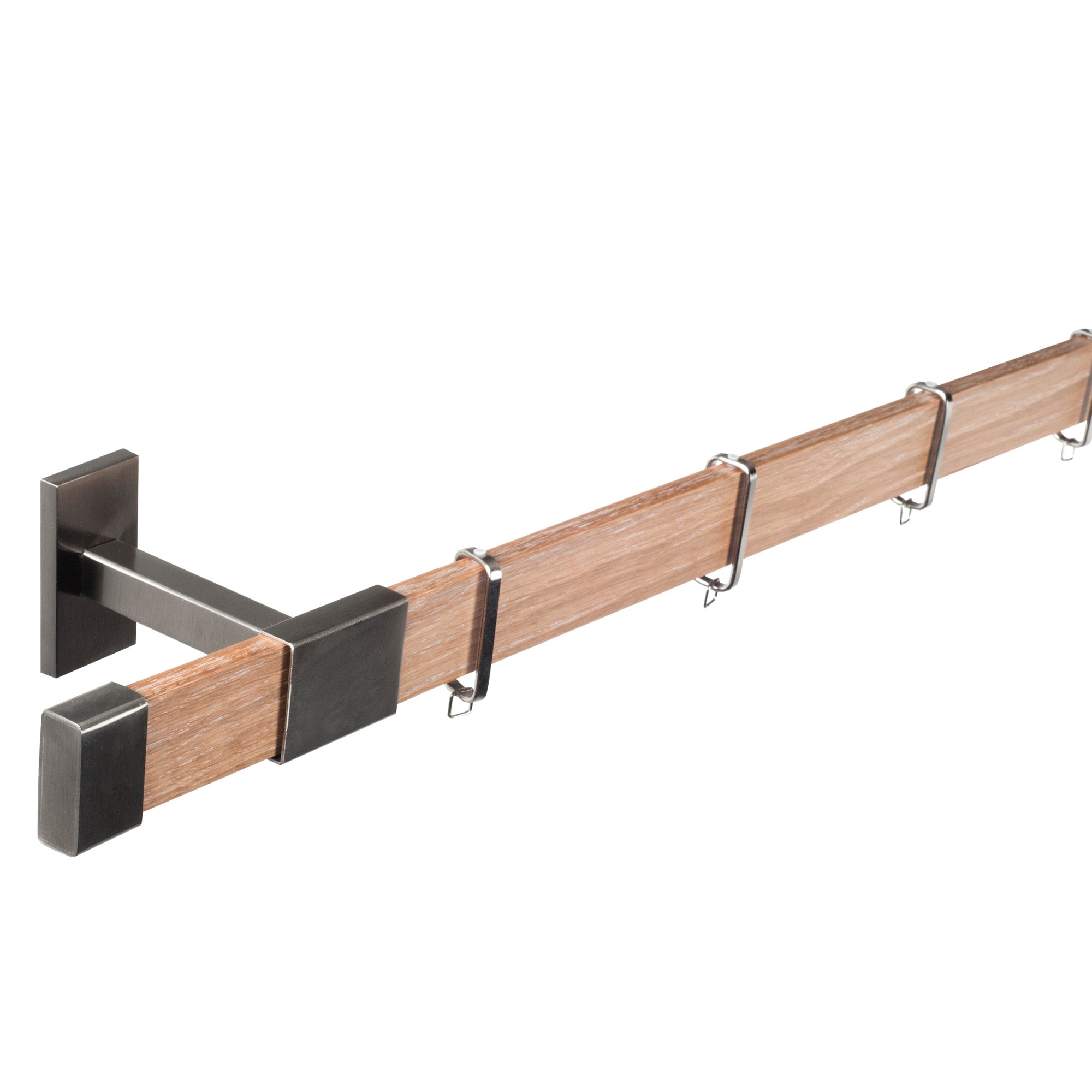 Support section carrée STOCKHOLM gris clair