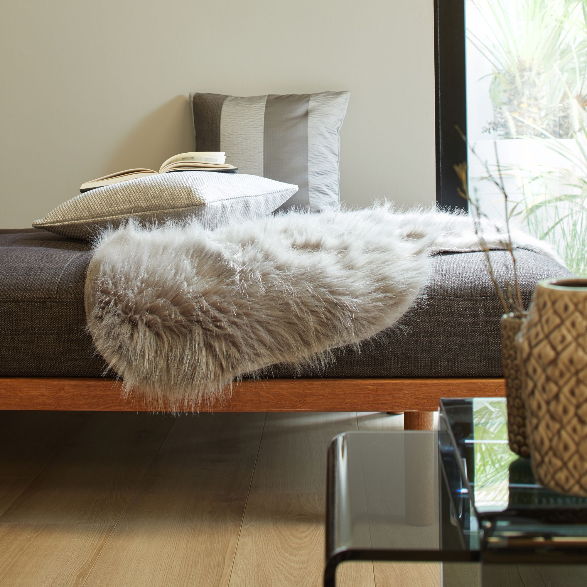 Tapis de sol BAKU petit gris