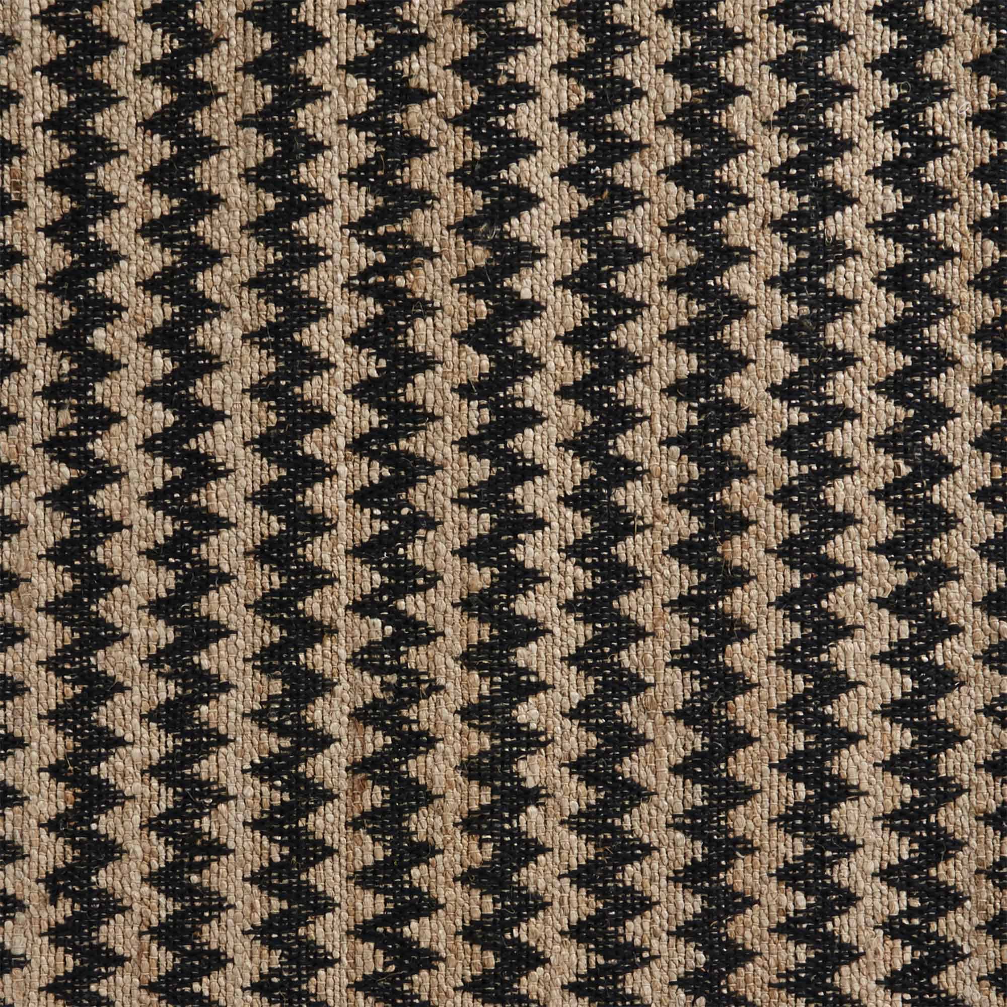 Tapis de sol COPENHAGEN naturel et noir