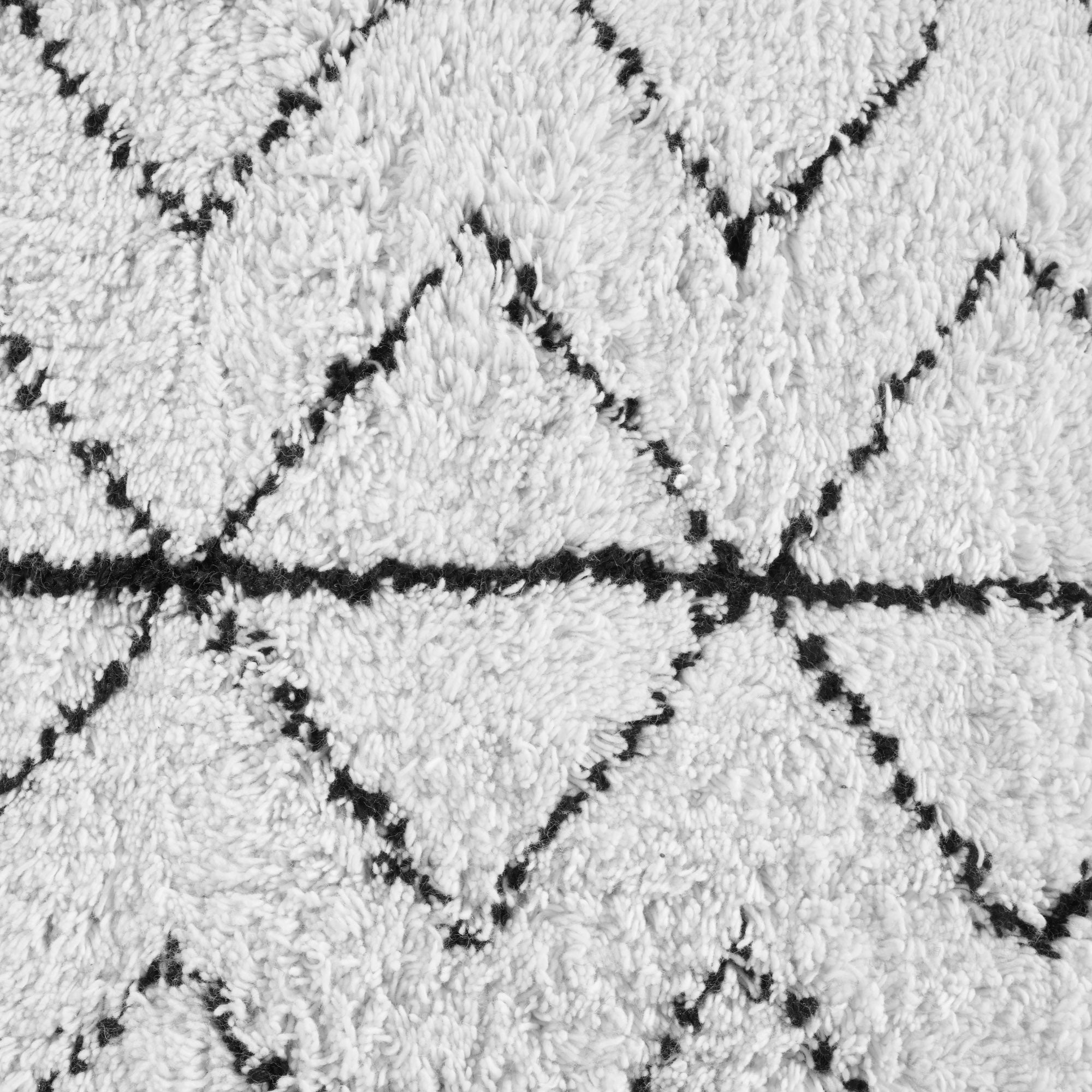 Tapis de sol YDIR ivoire et noir