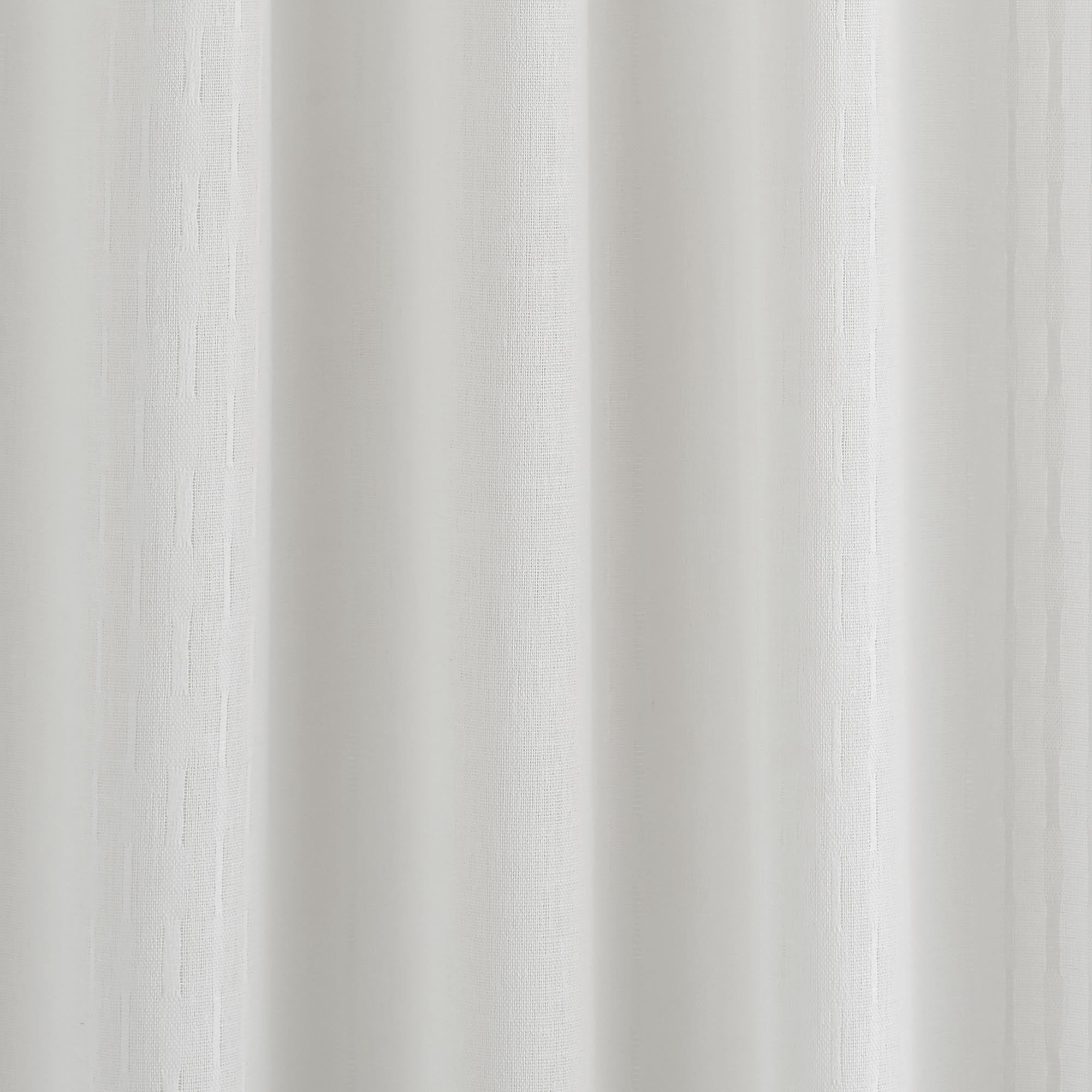 Voilage à galon fronceur MYKONOS blanc