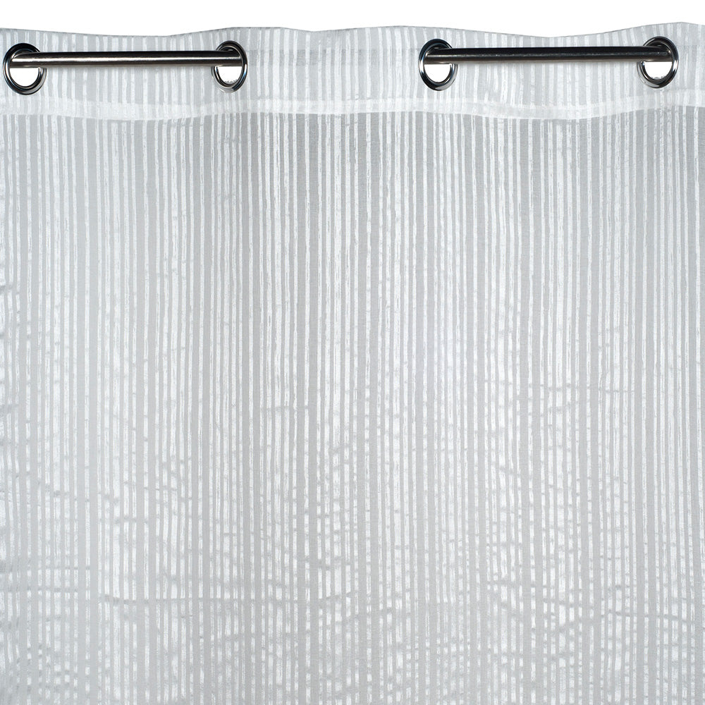 Voilage à oeillets CORFOU blanc