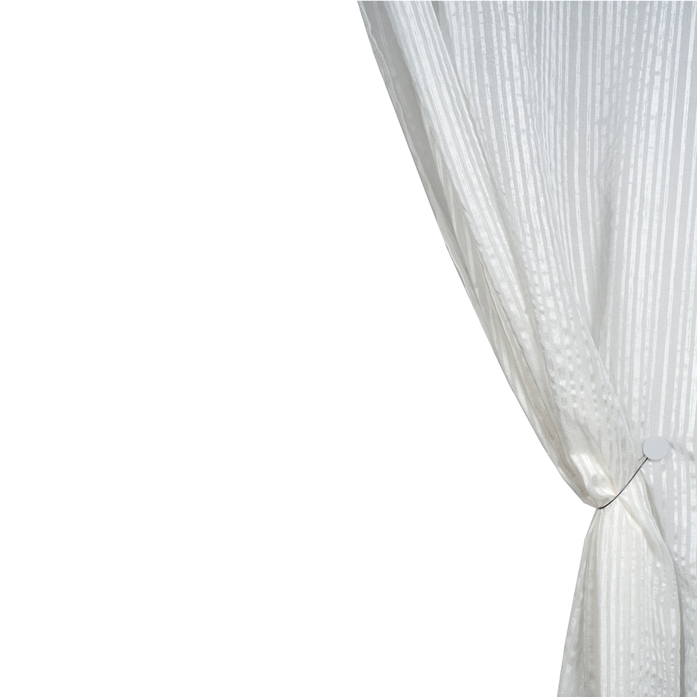 Voilage à oeillets CORFOU blanc