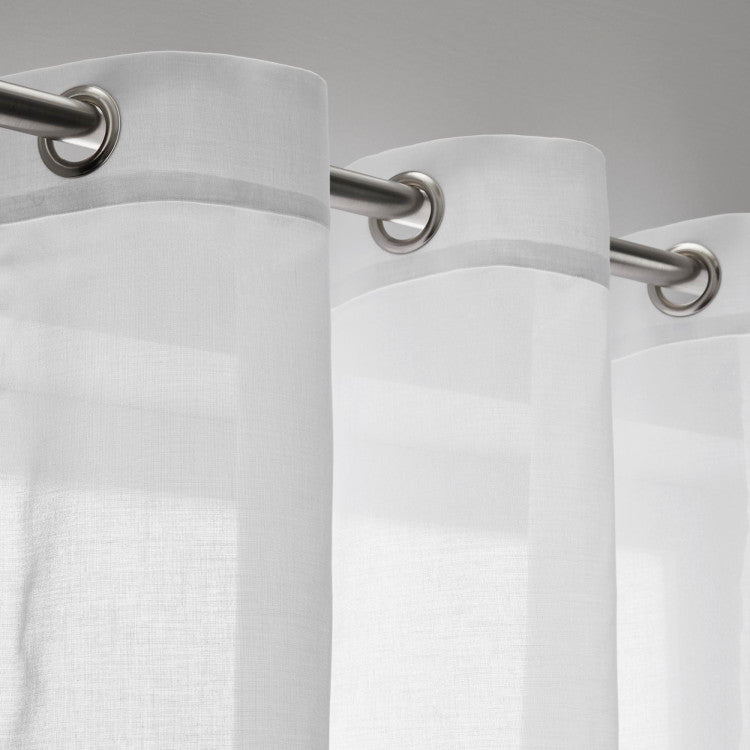 Voilage à oeillets EKO blanc