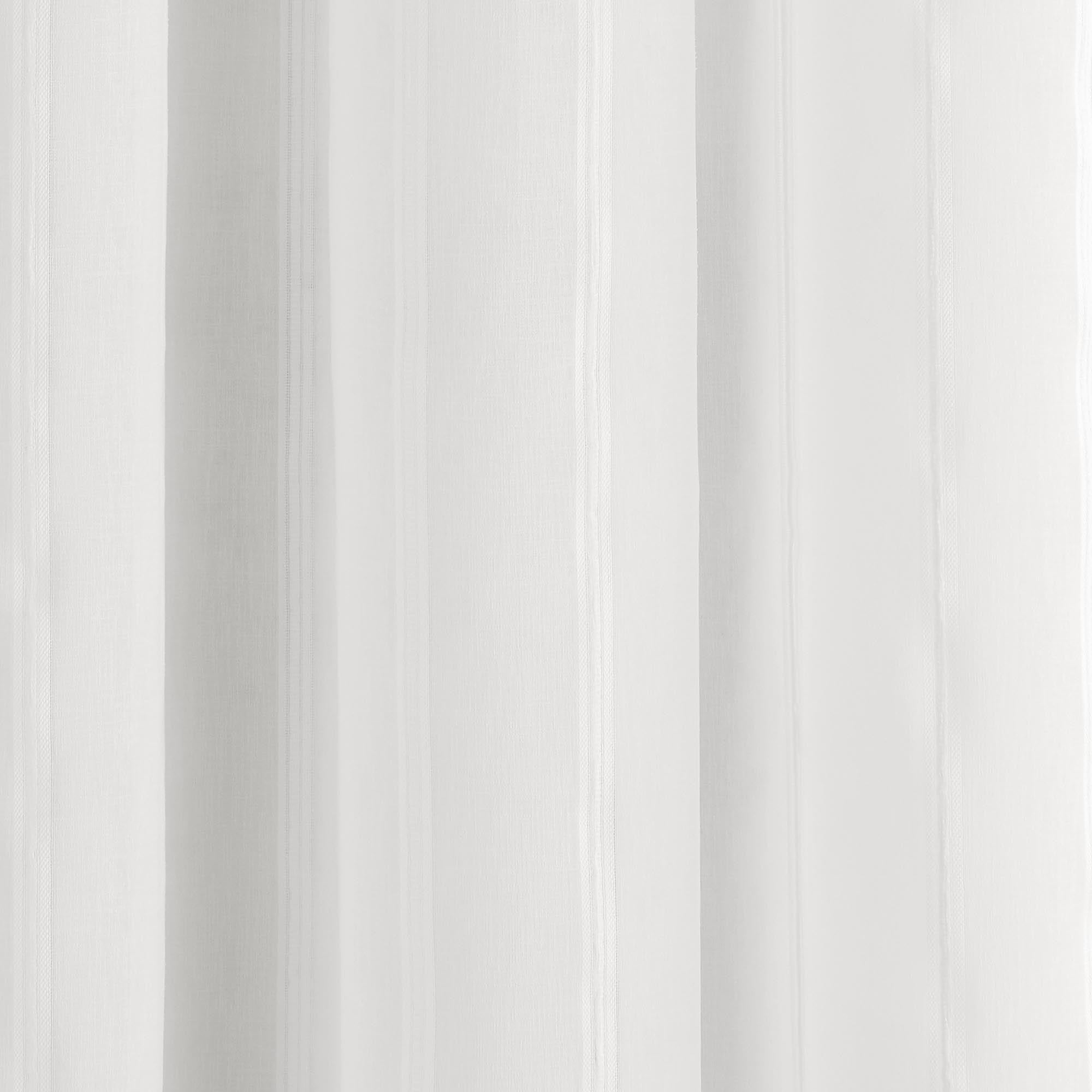 Voilage à oeillets SANTORINI blanc