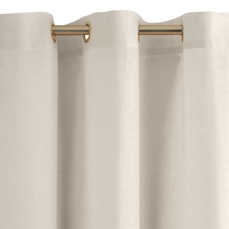 Voilage à oeillets SHADOW lin