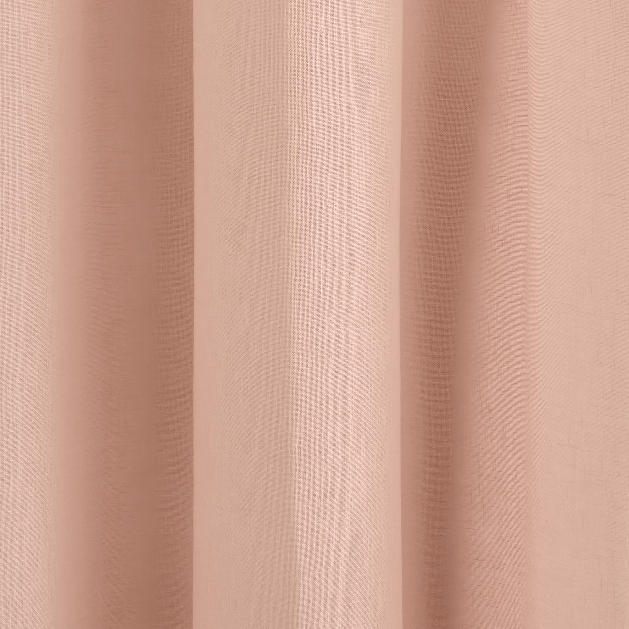 Voilage à oeillets SHADOW rose poudré