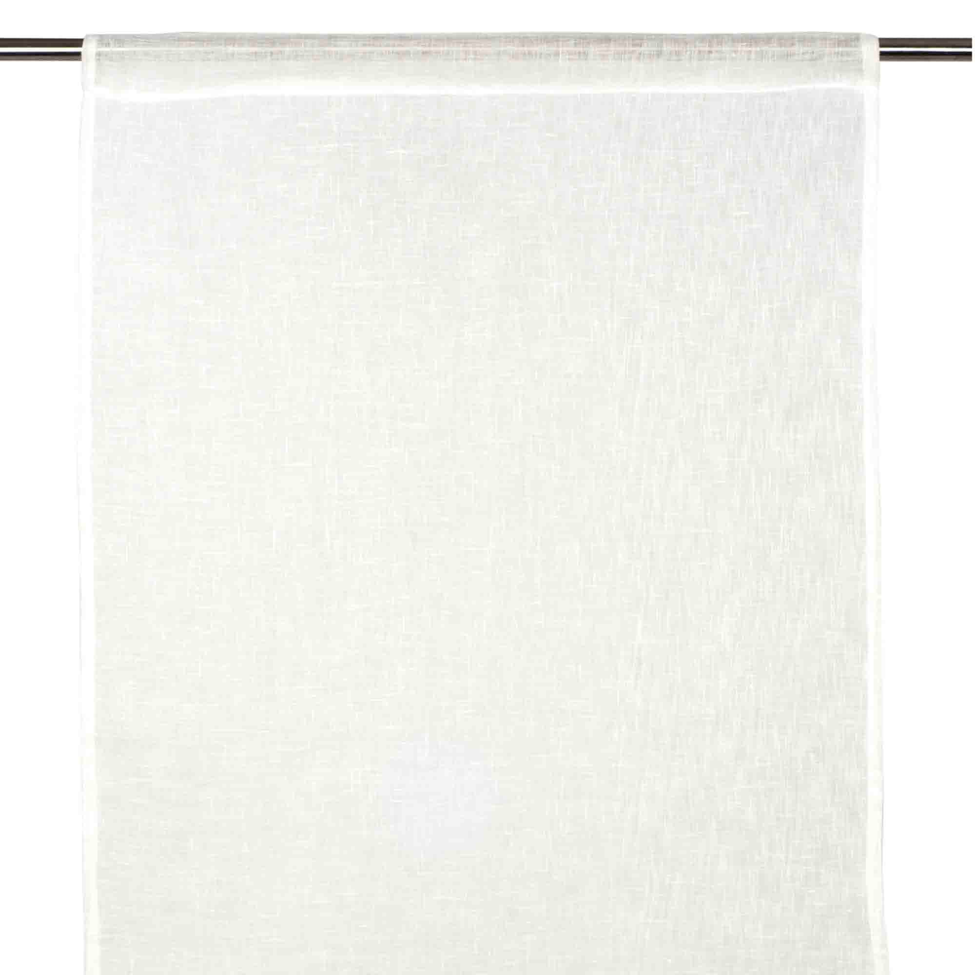 Voilage de vitrages SHADOW blanc pur