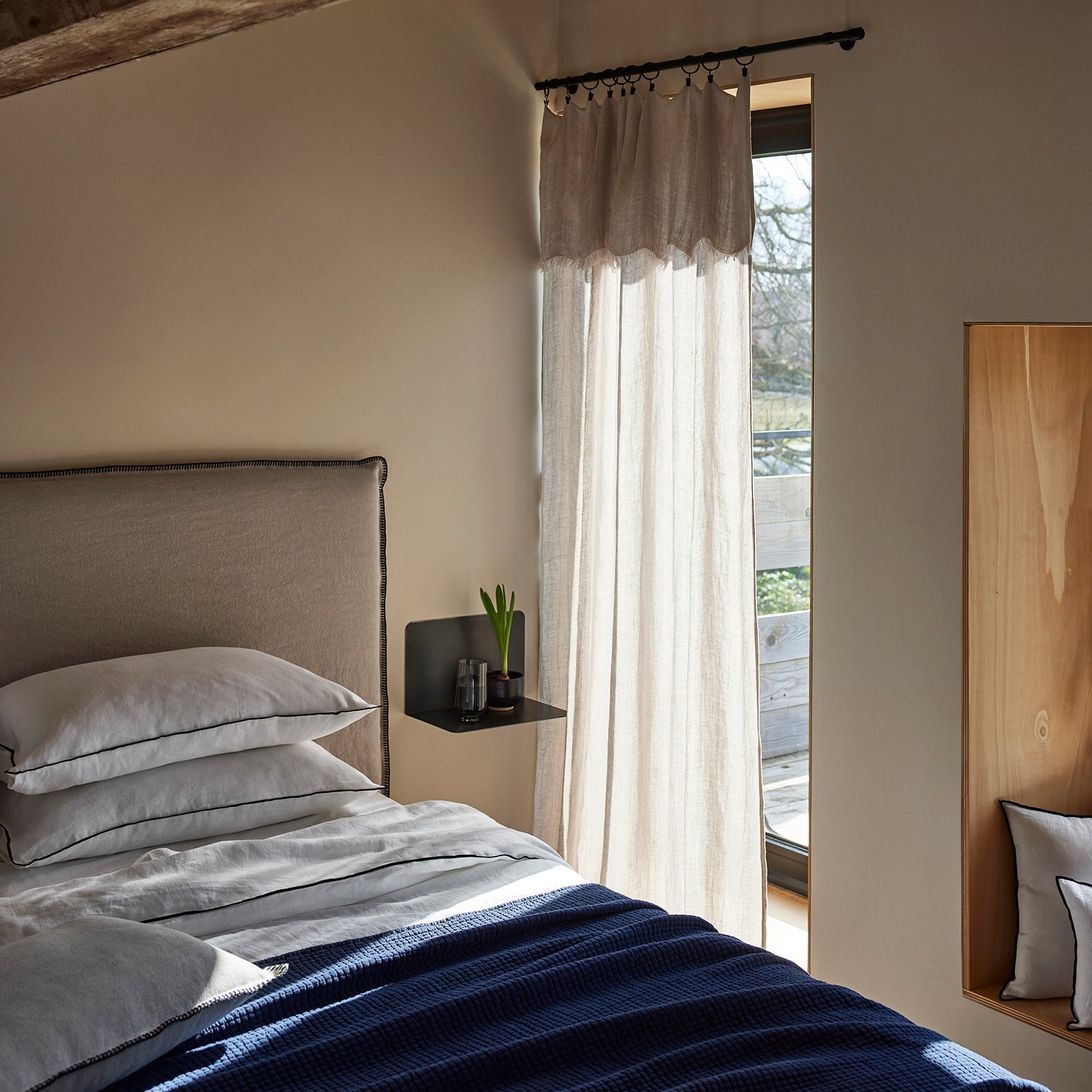 Voilage panneau EOLE chanvre