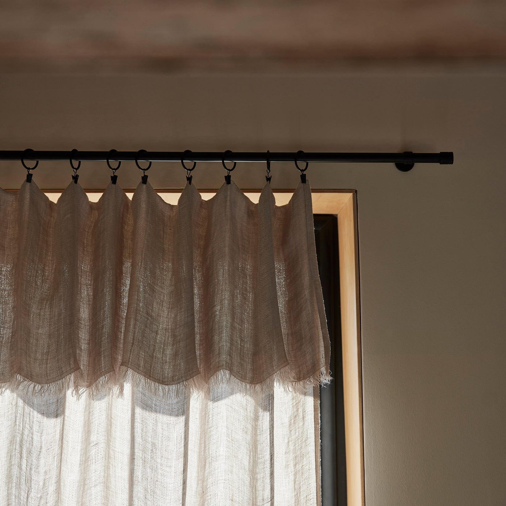 Voilage panneau EOLE chanvre