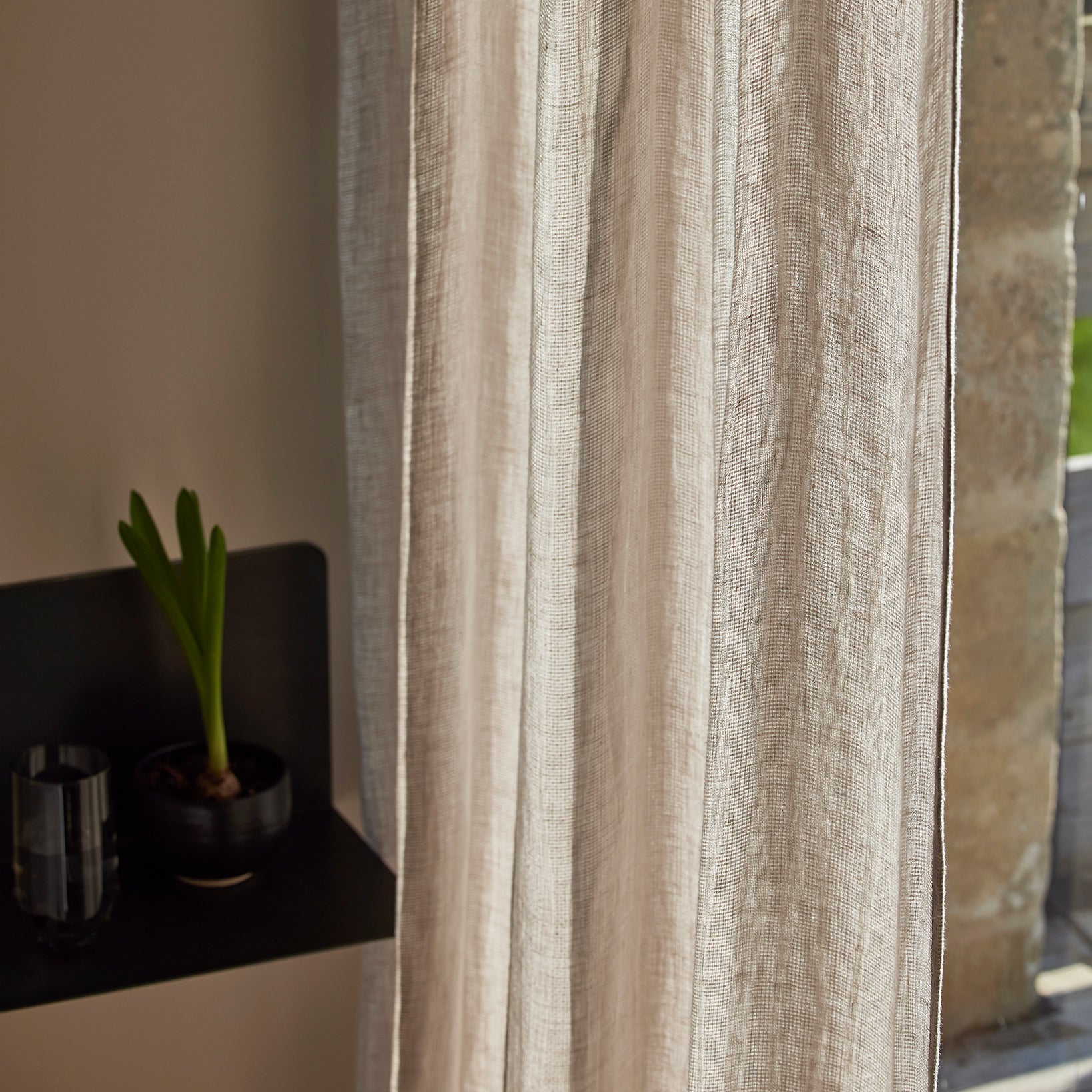 Voilage panneau EOLE chanvre