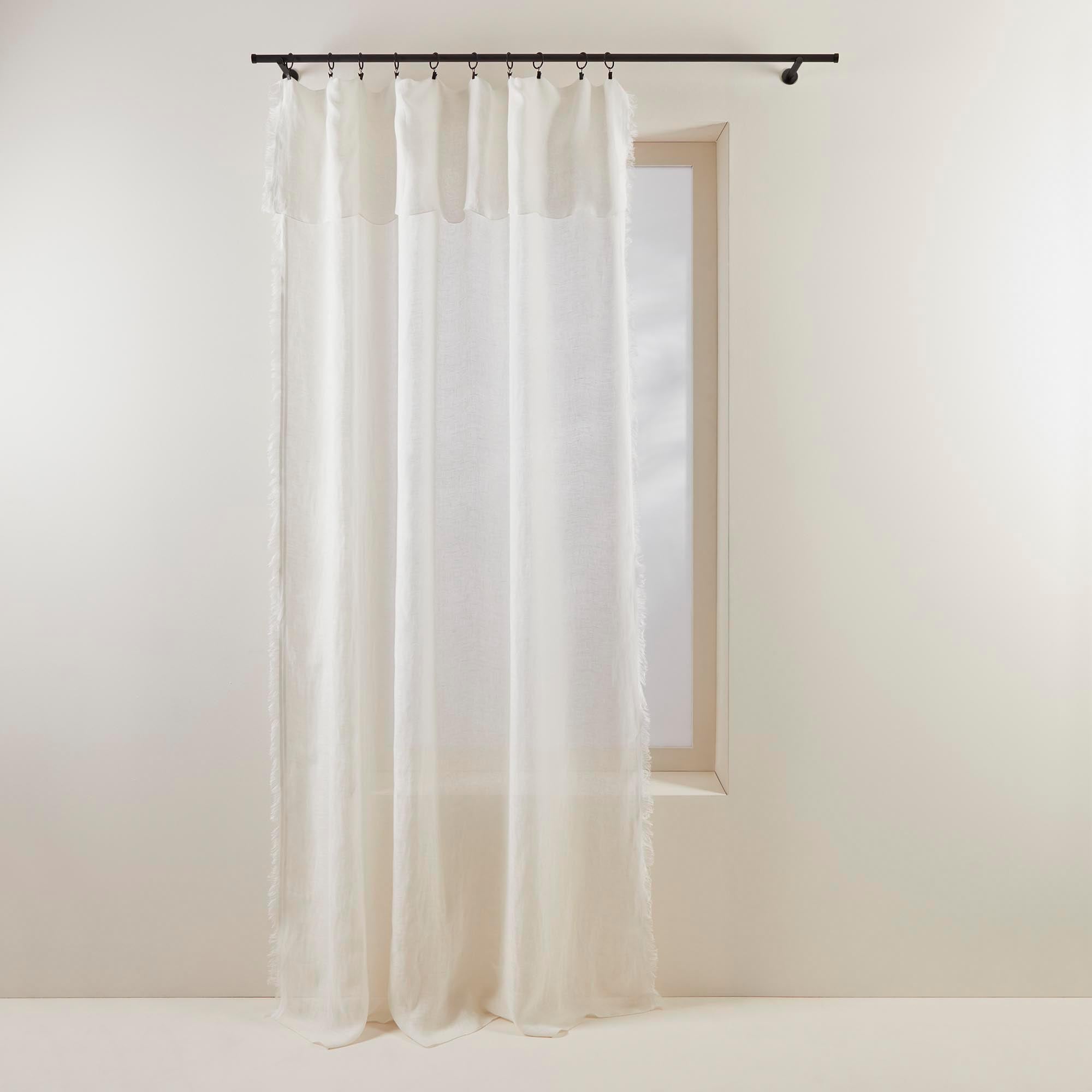 Voilage panneau IKARIA albâtre