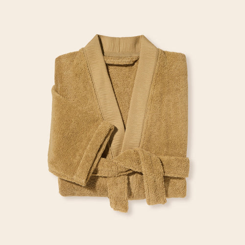 Madura - Peignoir de bain NARUMI jaune sable