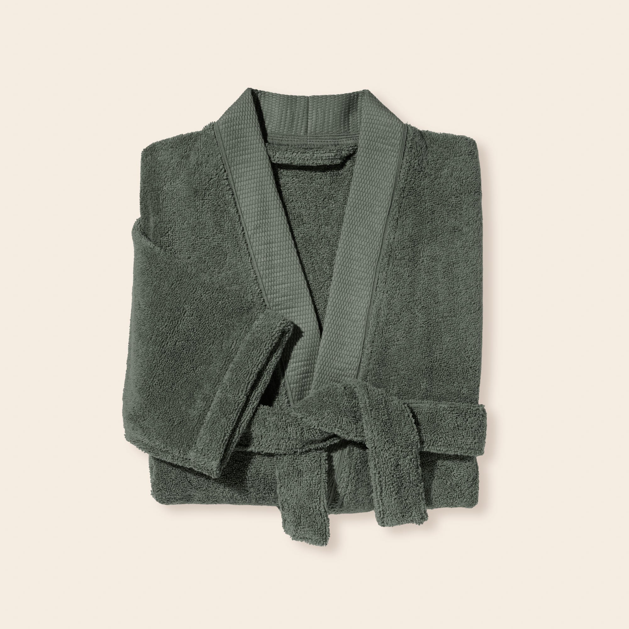 Peignoir de bain NARUMI vert sequoia