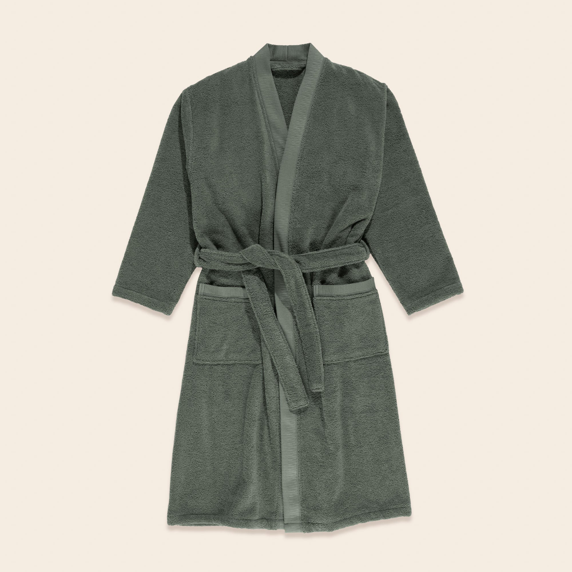 Peignoir de bain NARUMI vert sequoia