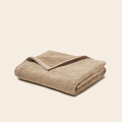 Madura - Serviette de toilette NERYDA beige lin