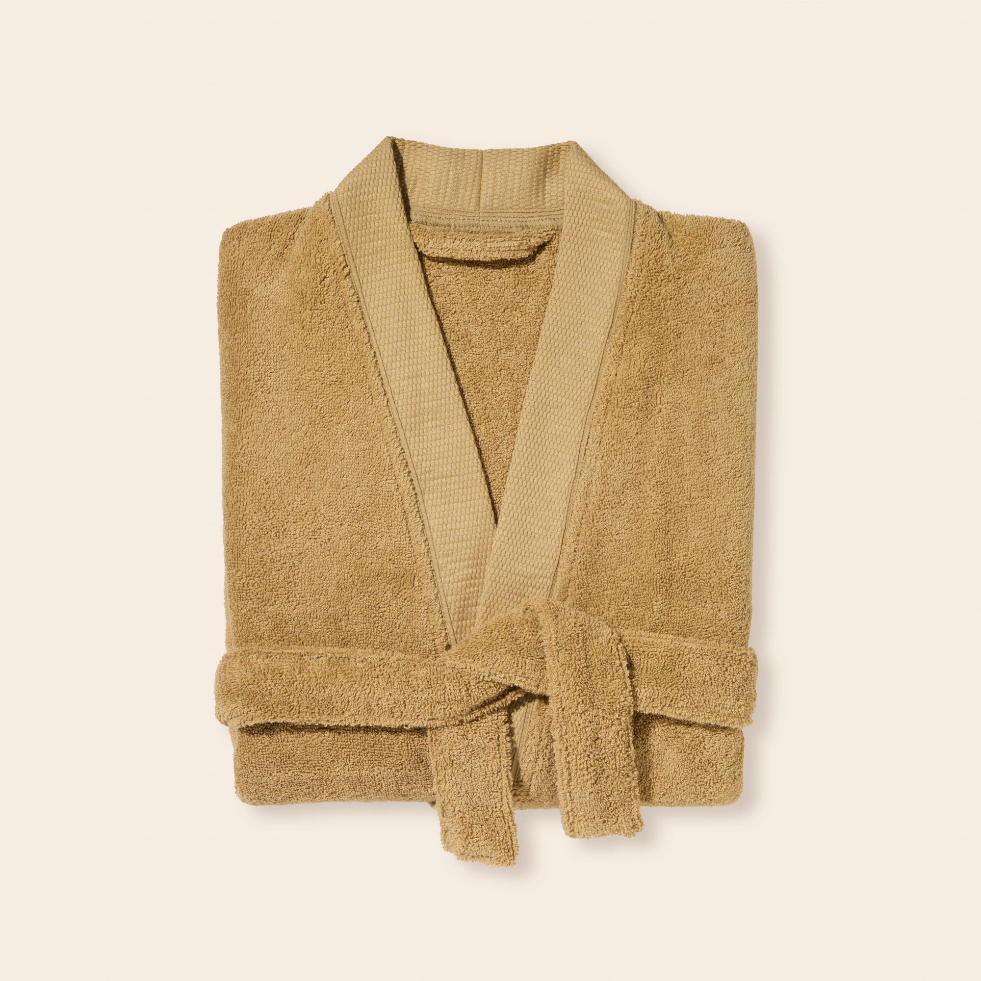 La Sortie de Bain NERYDA jaune sable et beige