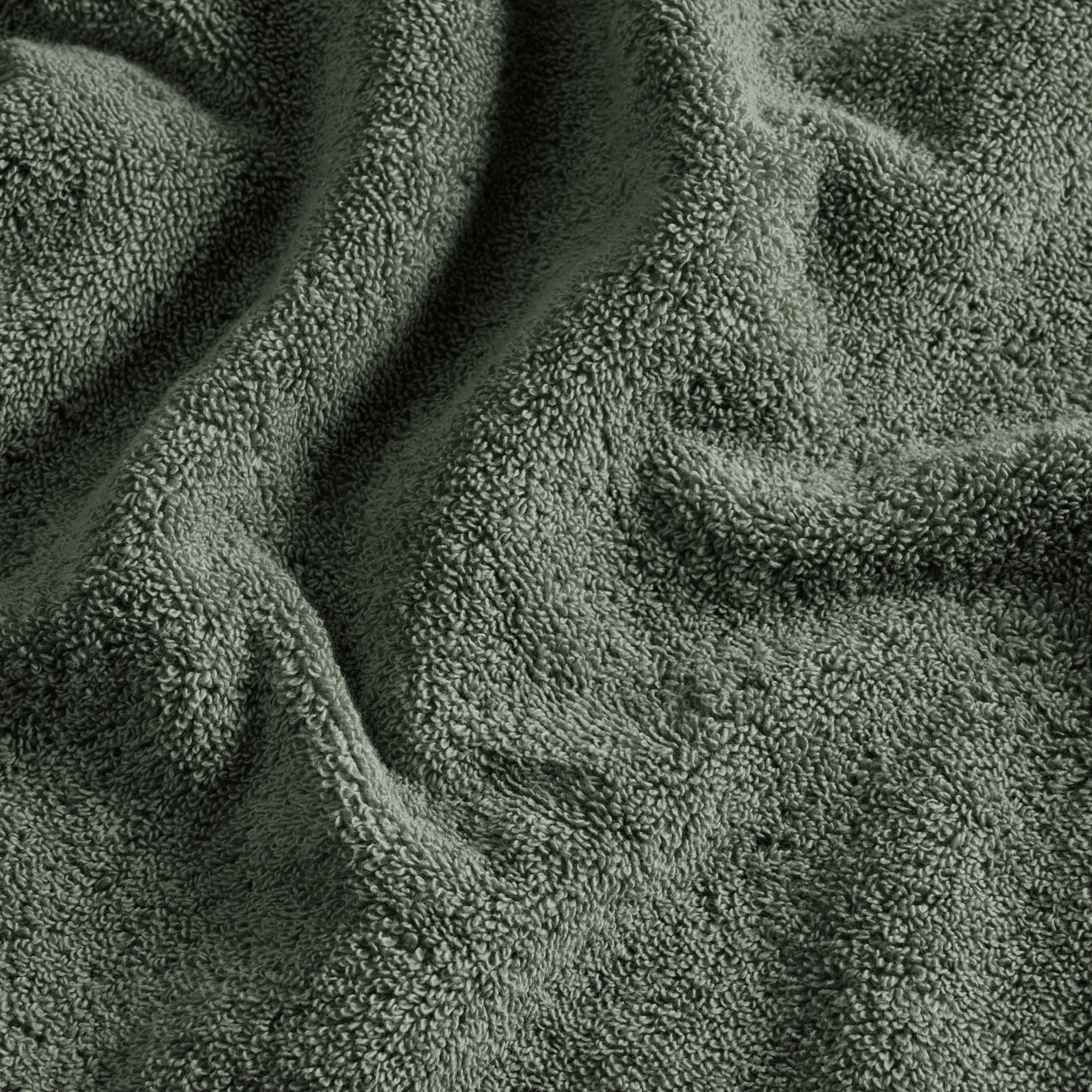 La Sortie de Bain NERYDA vert séquoia et beige