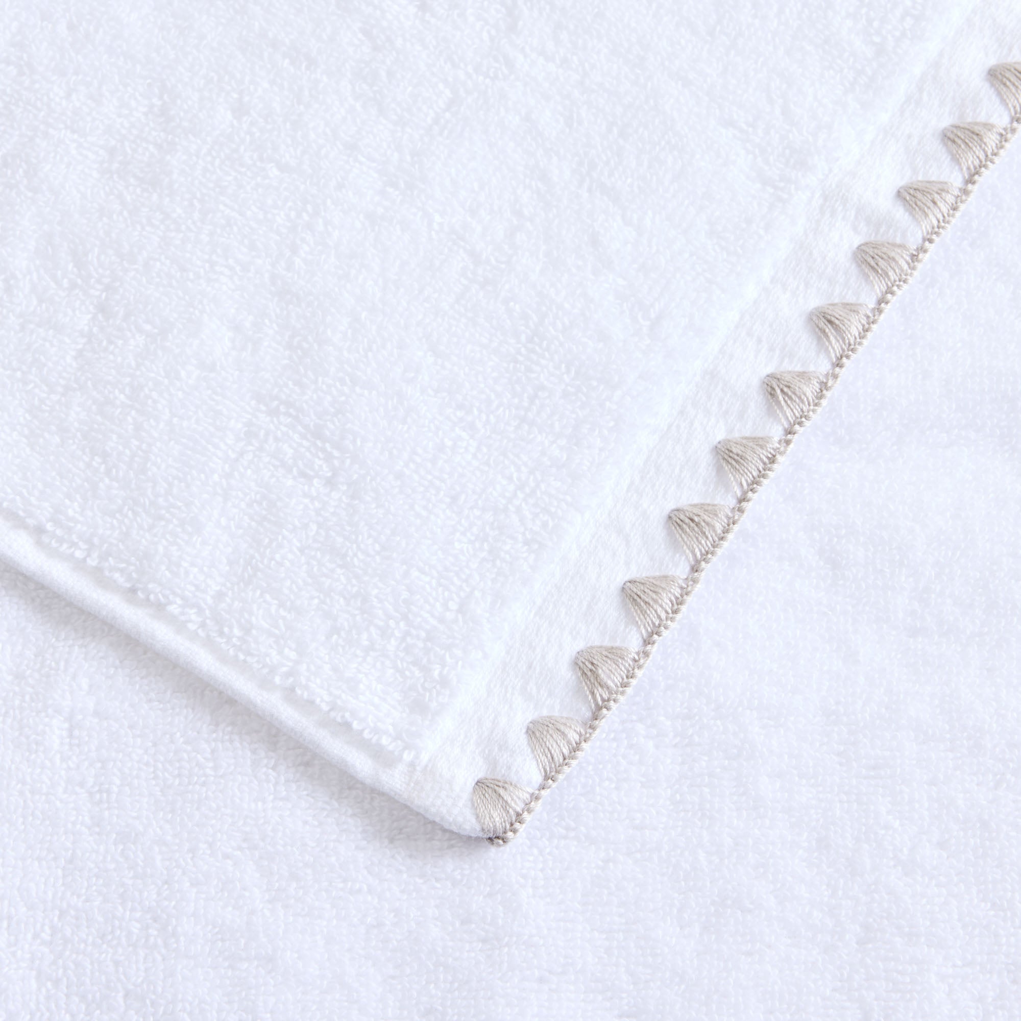La Sortie de Bain NERYDA blanc et beige