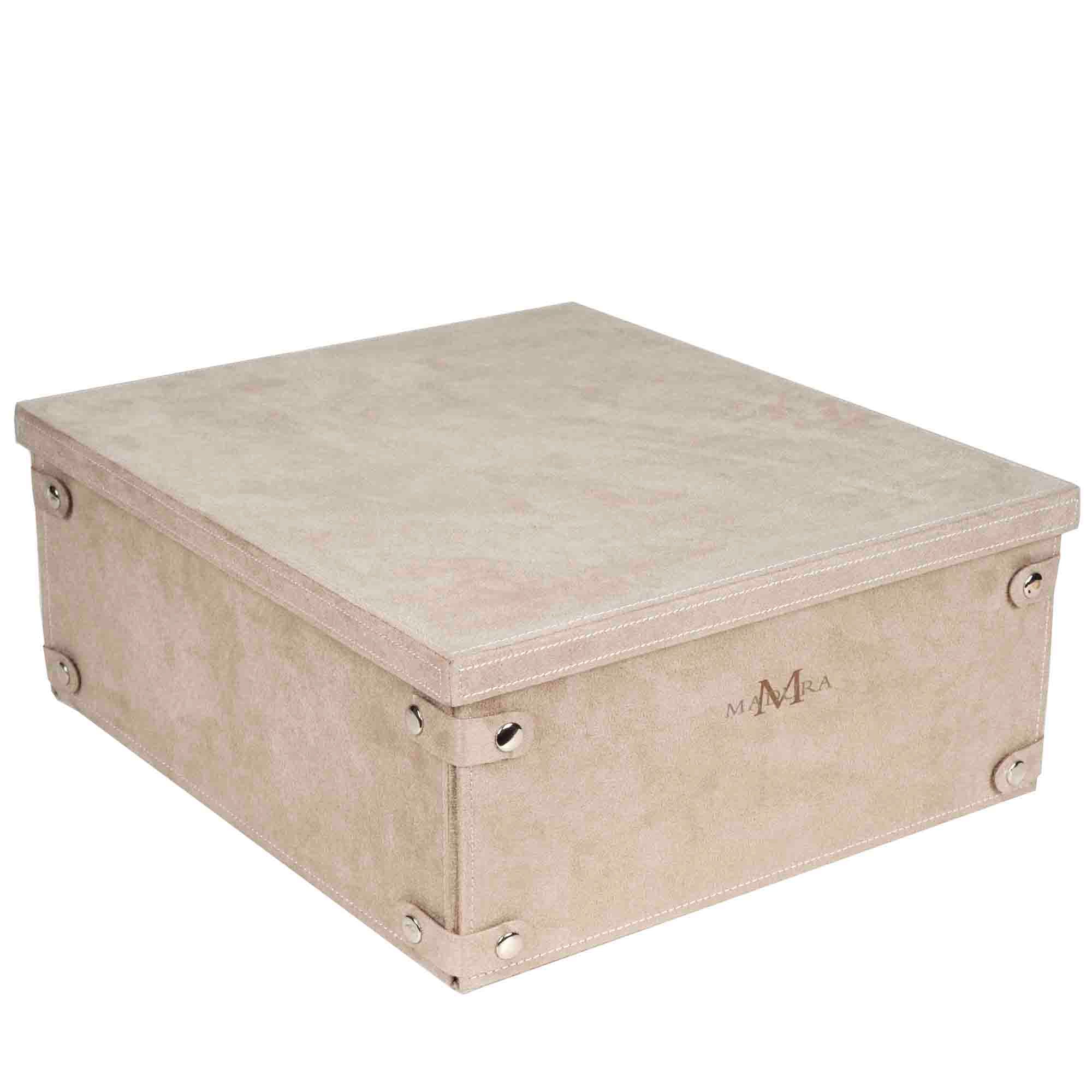 Boîte de rangement MONTANA crème