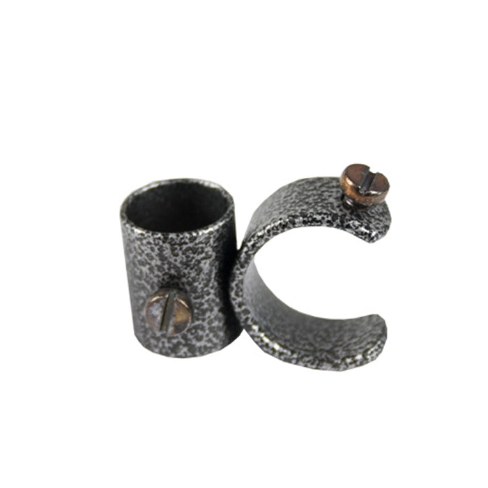 Collier pour tringle ALMA aluminium