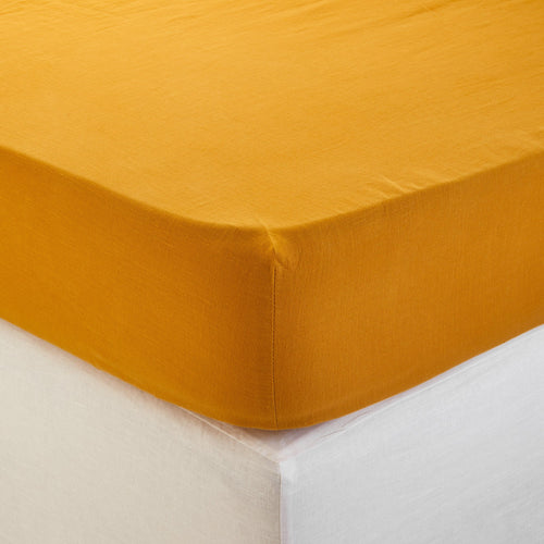 Madura - Drap Housse CARLINA ocre