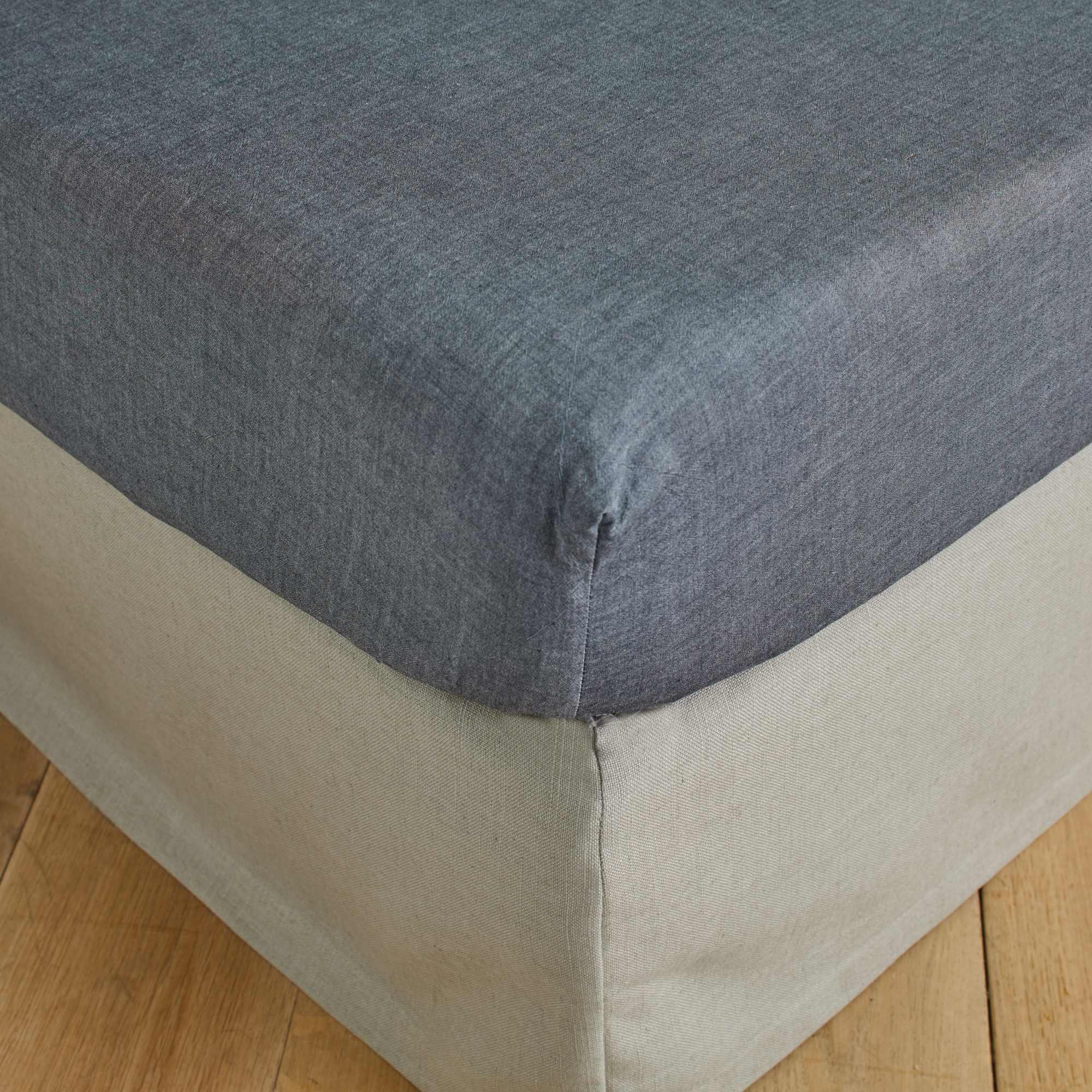 Drap Housse LIAM gris anthracite