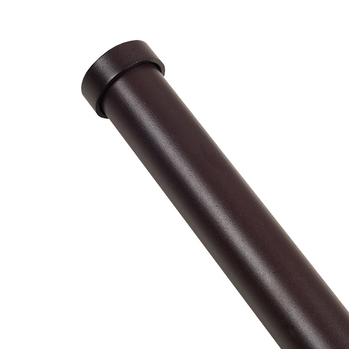 Embout cylindrique ALMA brun