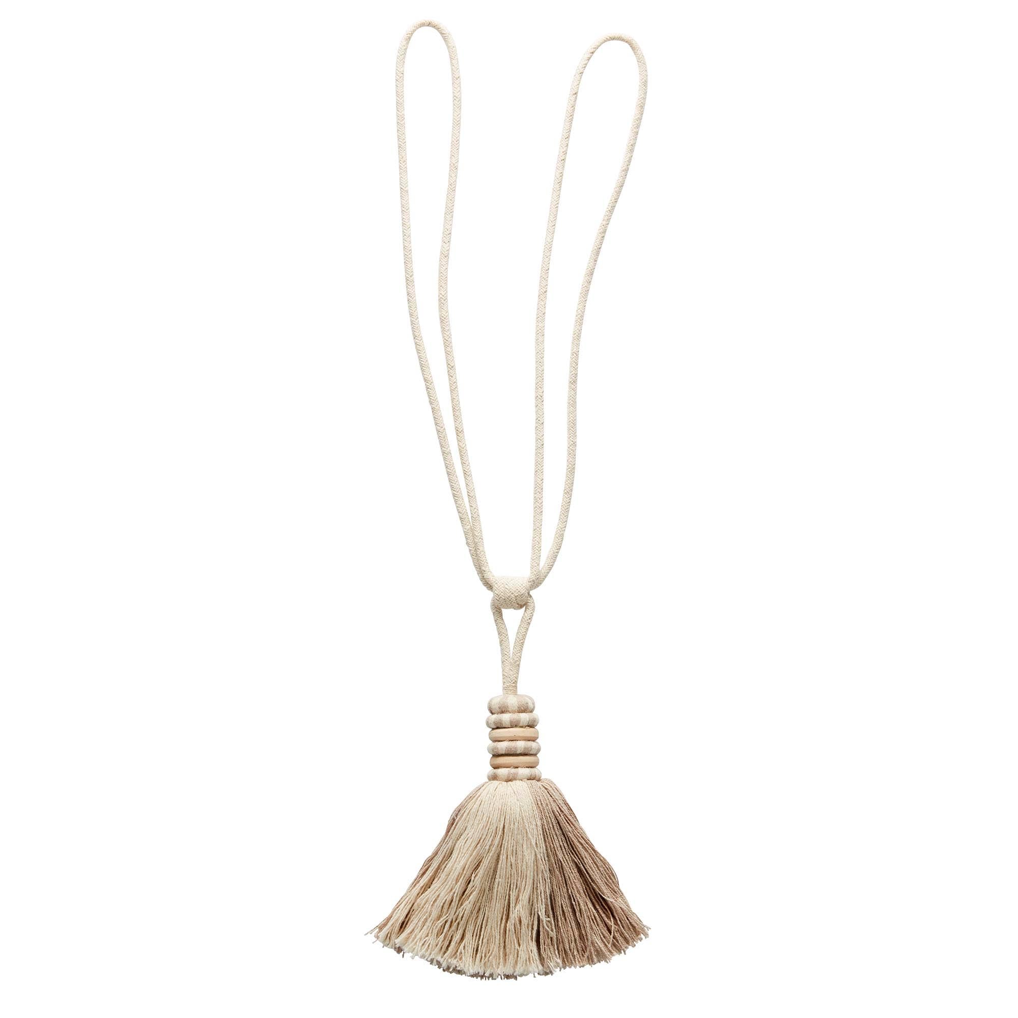 Embrasse pompon PALMA beige