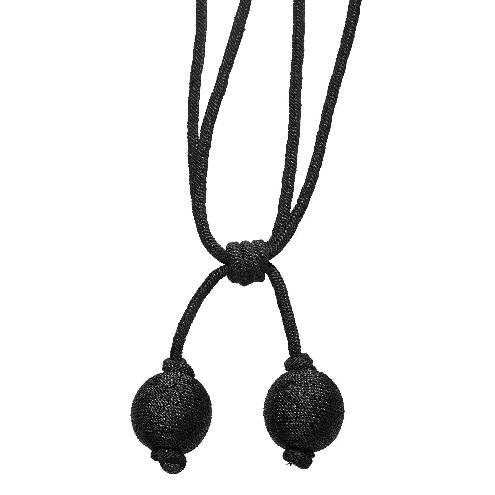 Embrasse pompon POEHINA noir