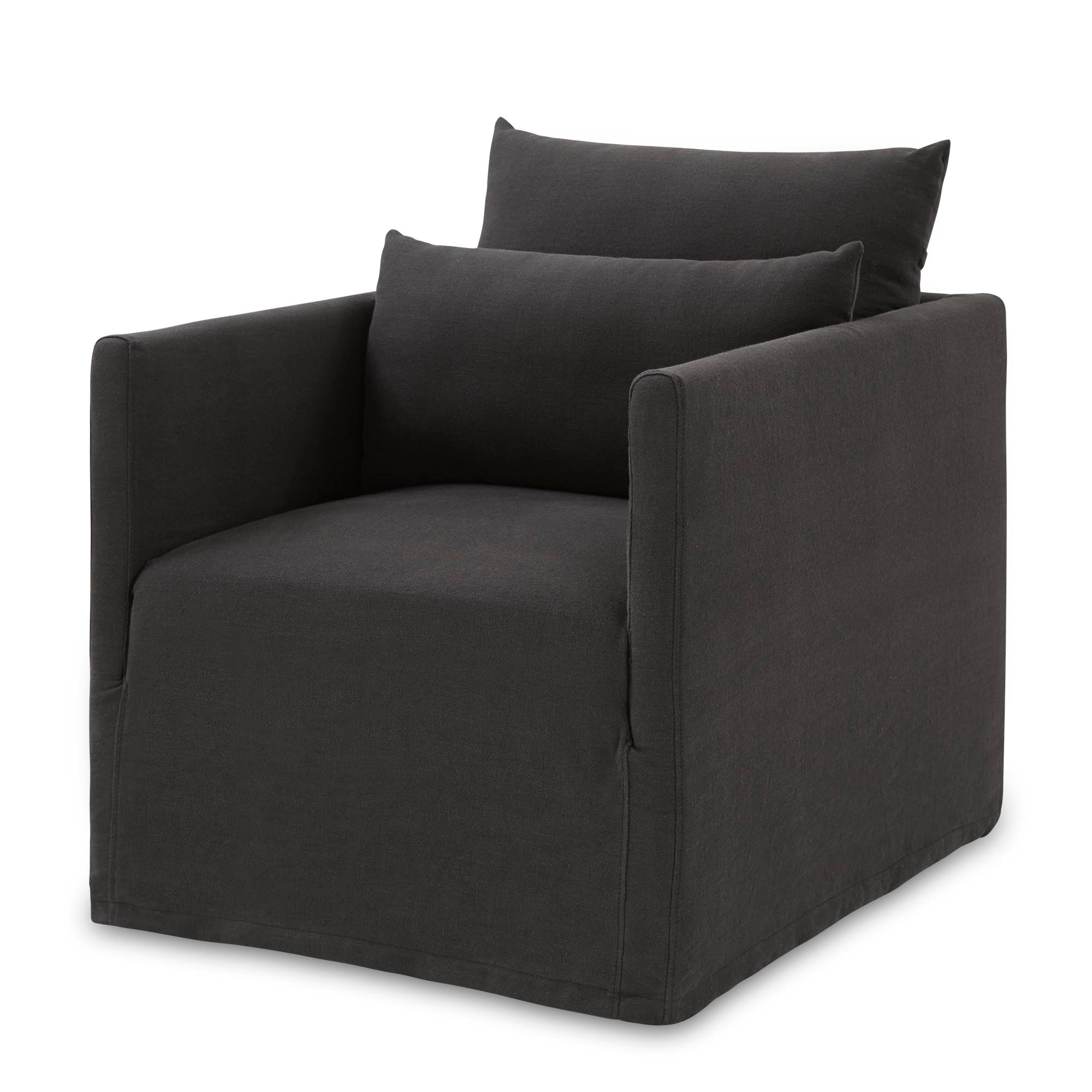 Fauteuil BOHEME gris anthracite