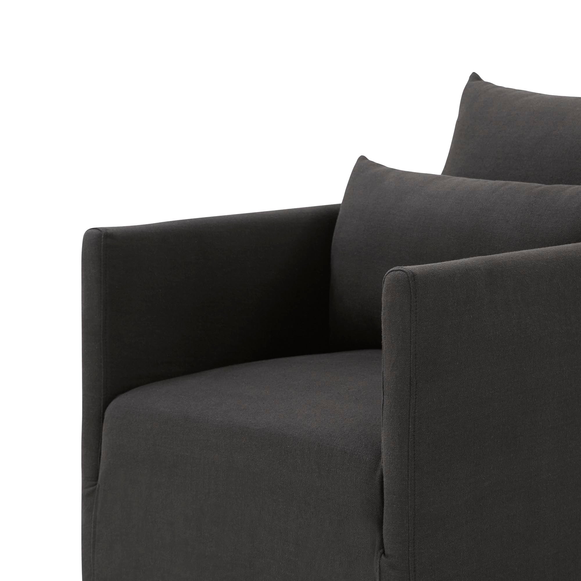 Fauteuil BOHEME gris anthracite