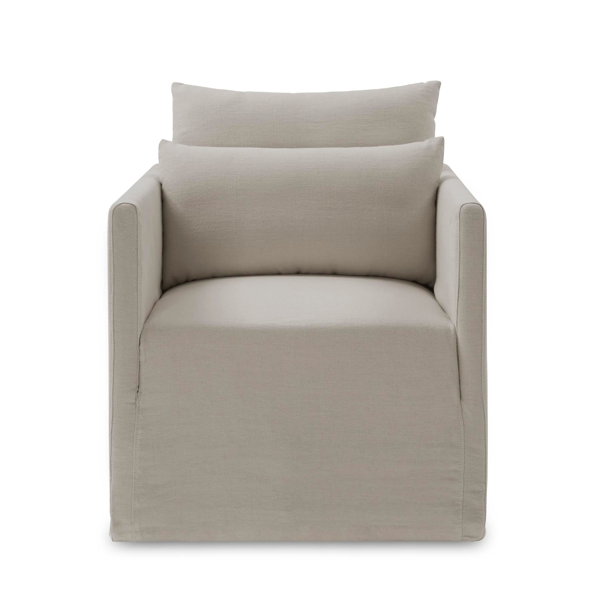 Fauteuil BOHEME beige doré