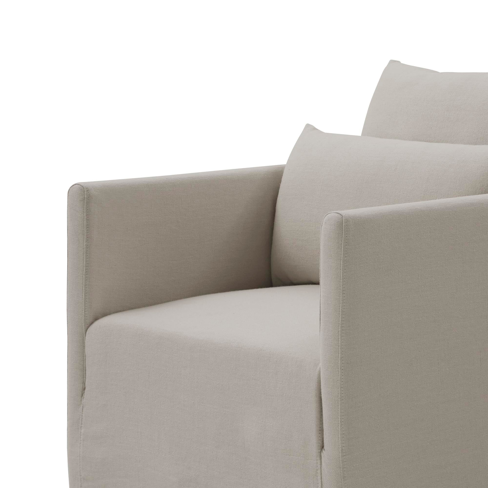 Fauteuil BOHEME beige doré