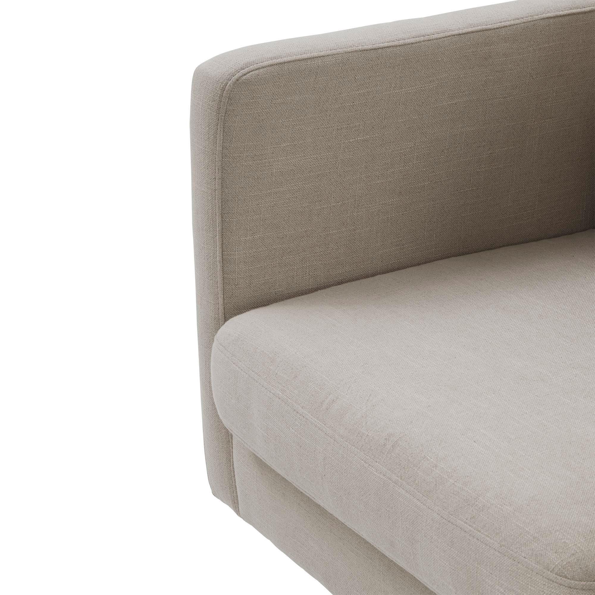 Fauteuil JOREL toile beige
