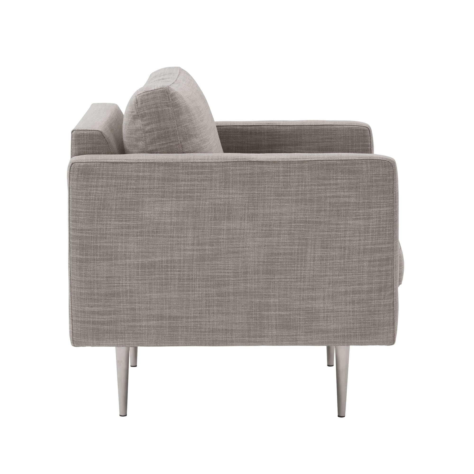 Fauteuil JOREL chiné gris