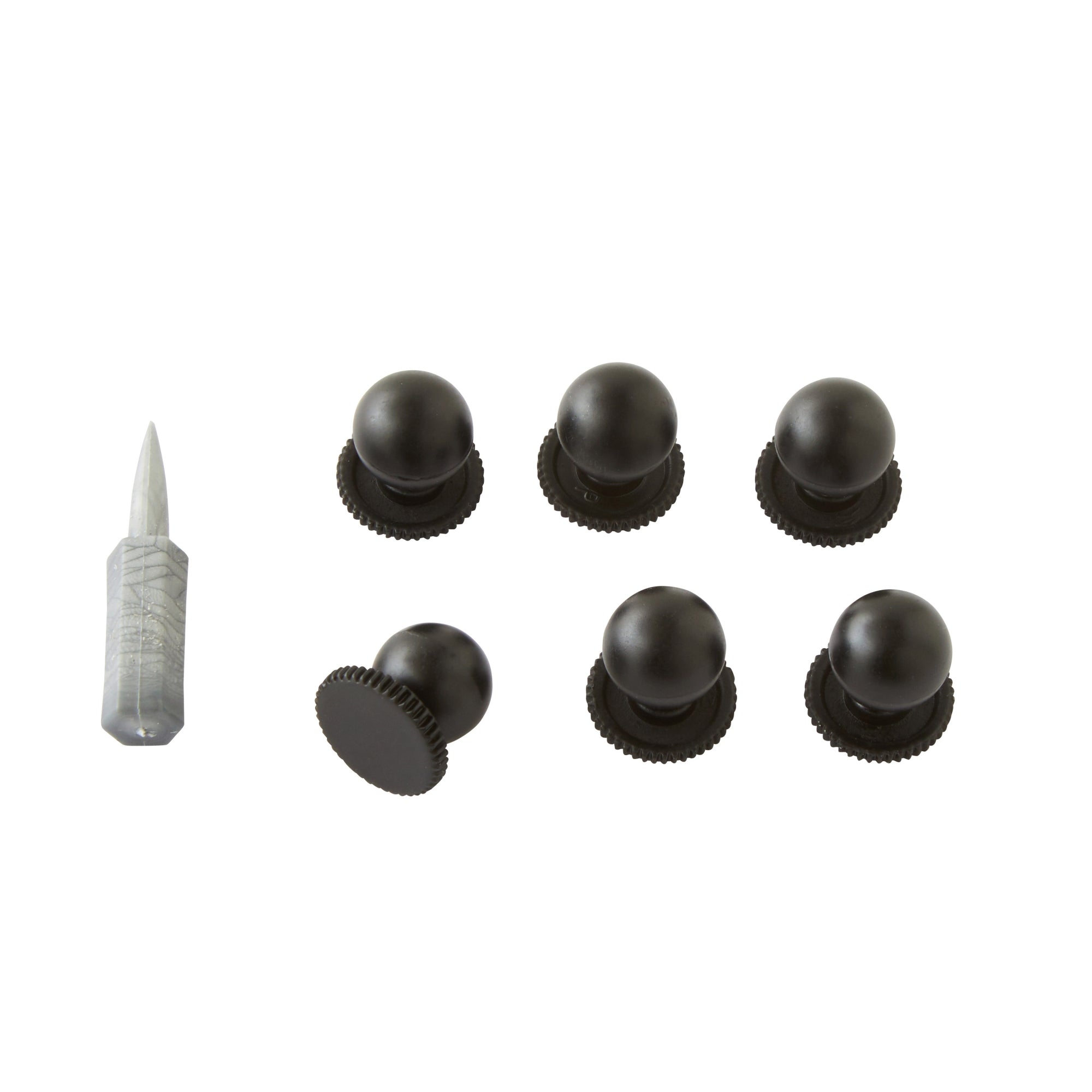 Fix boule ALMA noir mat