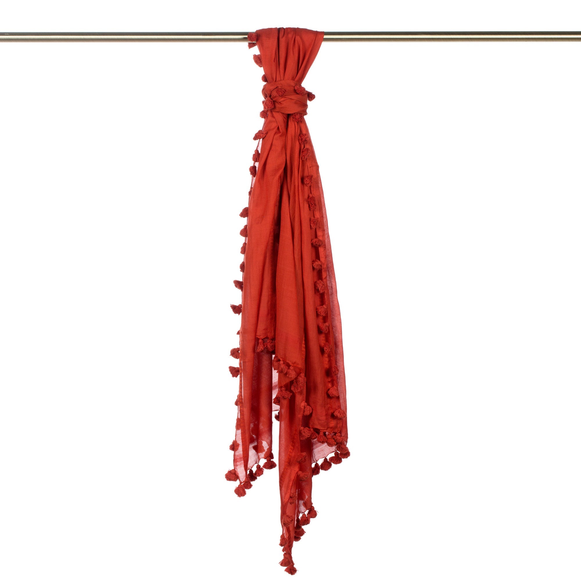 Foulard LAWRENCE orange brûlé