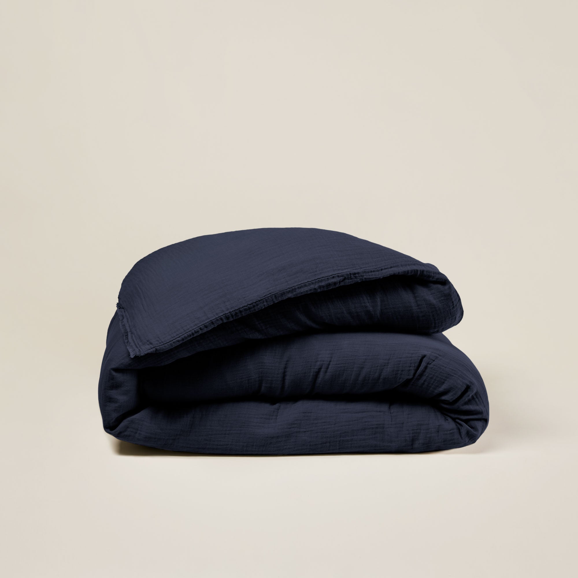 Housse de couette LOU encre bleue