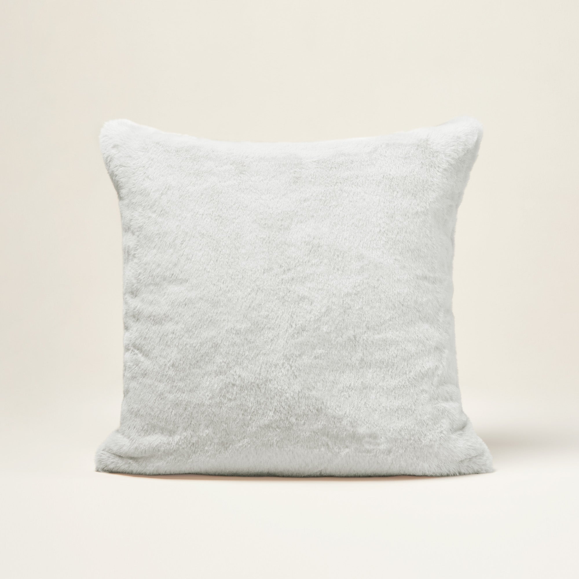 Housse de coussin BIANCA gris arctique