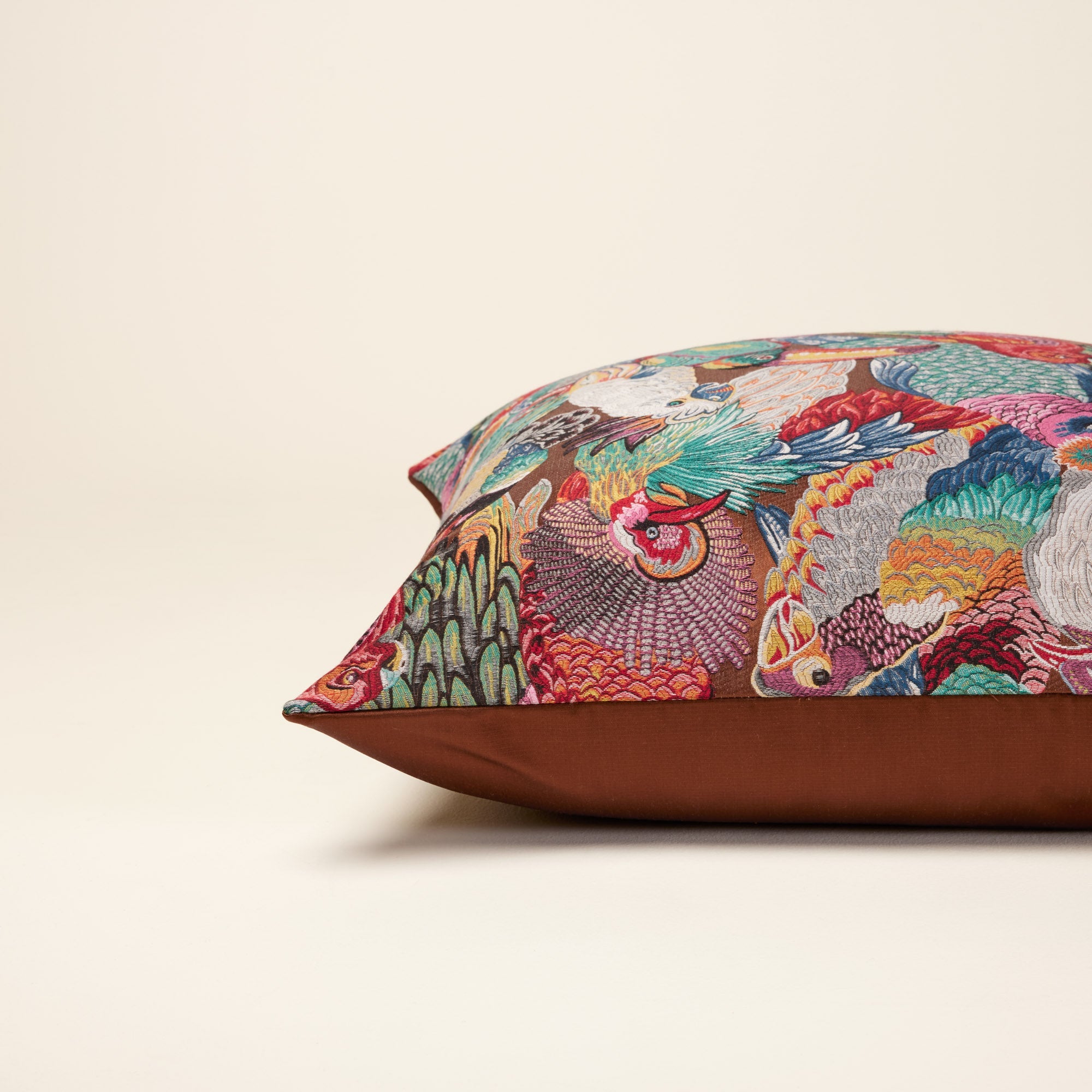 Housse de coussin JUNGLE BIRDS terrako