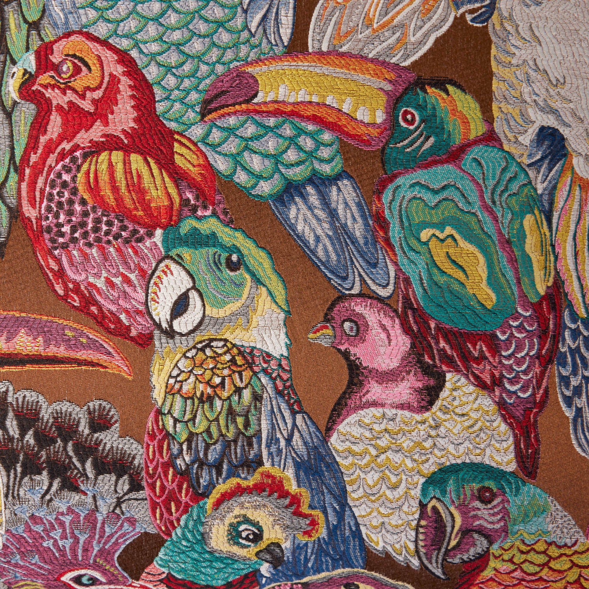 Housse de coussin JUNGLE BIRDS terrako